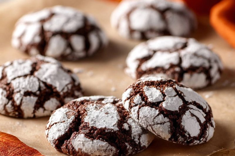 Schoko-Crinkle-Kekse
