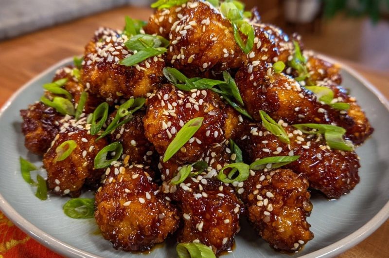 Sesam-Hähnchen-Bites