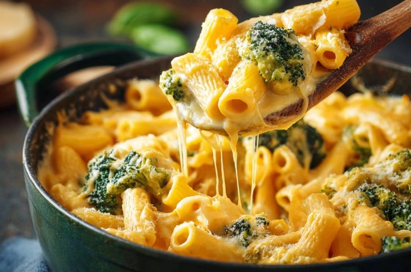 Cremige Brokkoli-Käse-Penne