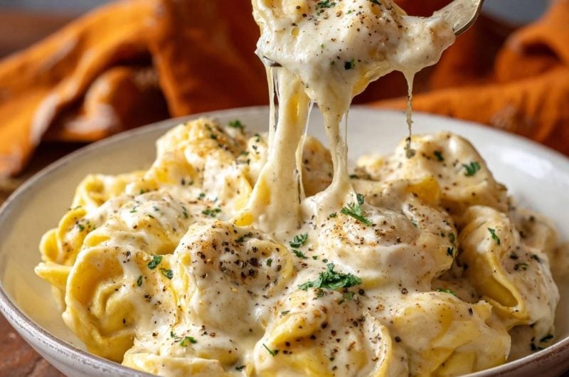 Cremige Käse-Tortellini