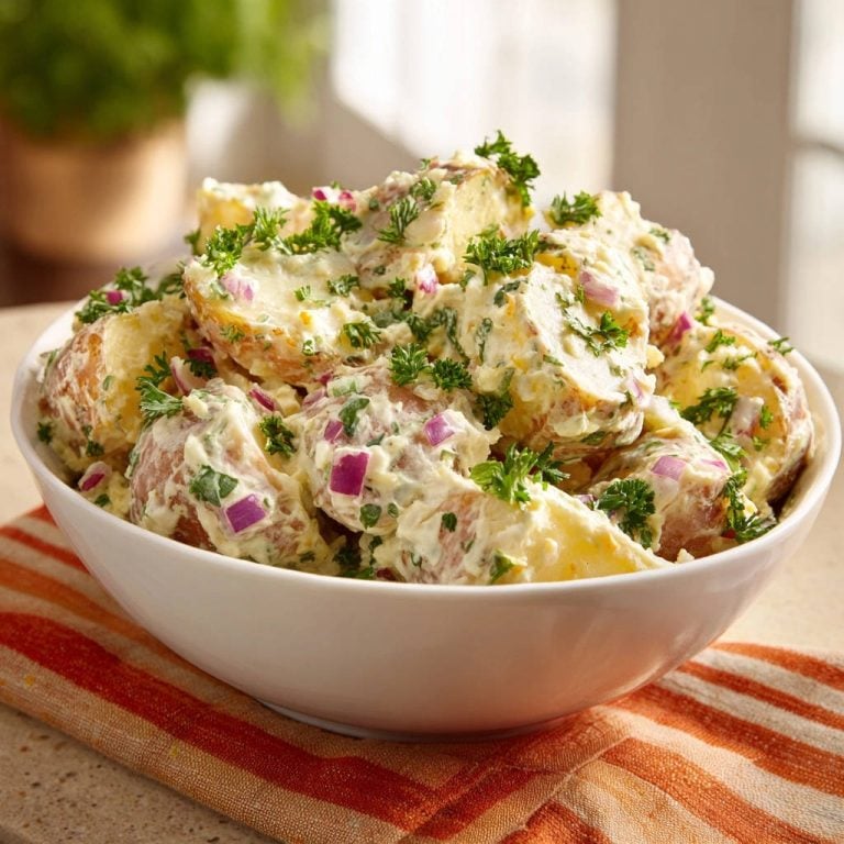 Cremiger Kartoffelsalat: Nie wieder matschig, immer köstlich!