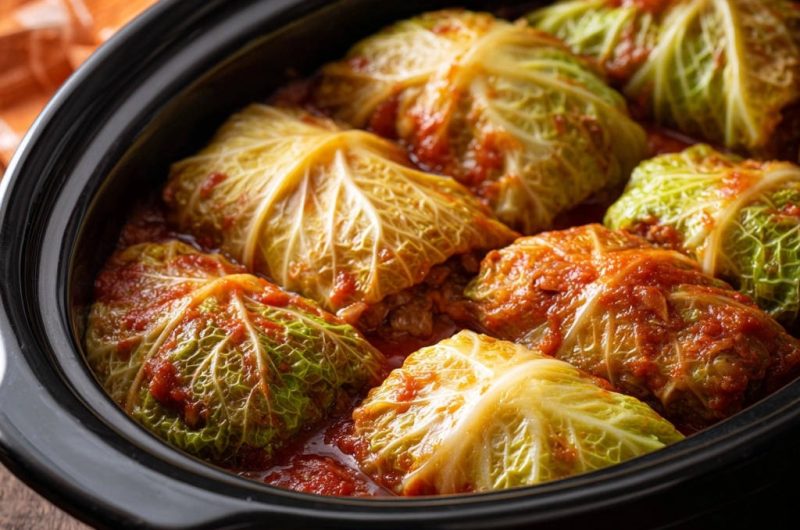 Deftige Krautwickel aus dem Slow Cooker