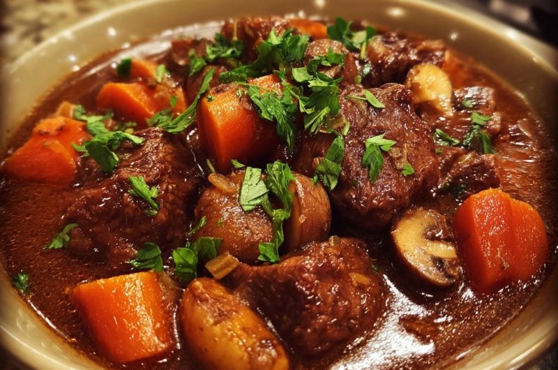 Deftiger Rindereintopf