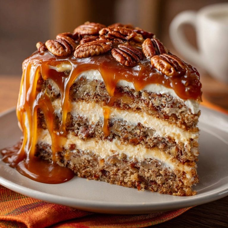 Pekannuss-Karamell-Traumtorte: So gelingt jeder Bissen perfekt saftig