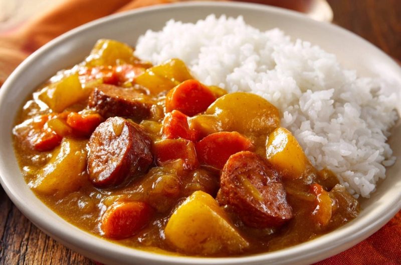 Wurst-Kartoffel-Curry