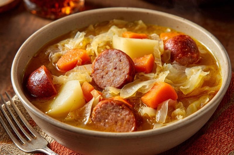 Wurst-Kraut-Eintopf