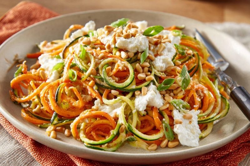 Zucchini-Karotten-Spaghetti