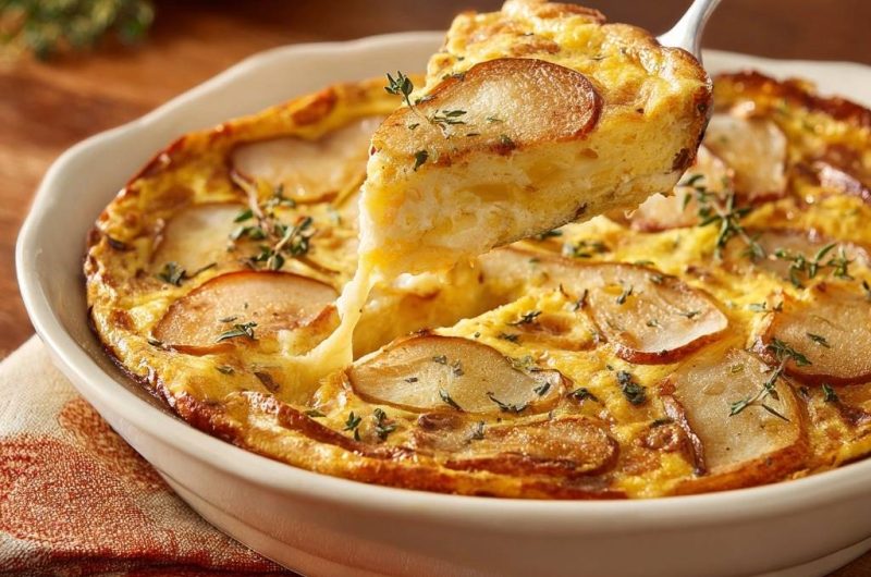 Kartoffel-Thymian-Gratin (Keine wässrige Soße mehr)