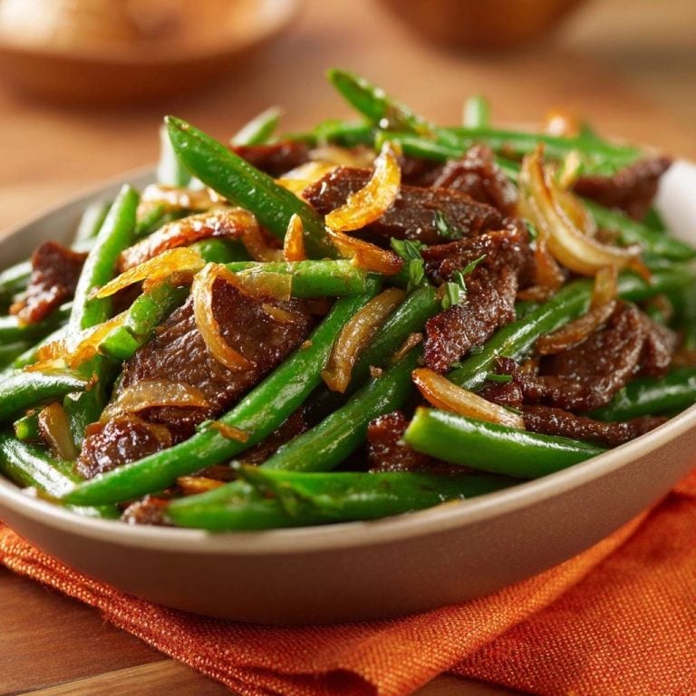 Knackige Rindfleisch-Bohnen-Pfanne – Rezept in 30 Min