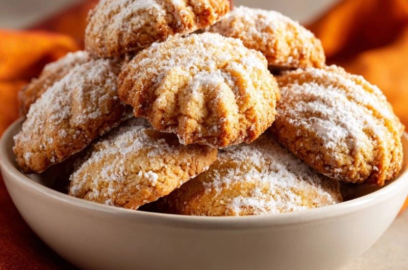 Knusprige Puderzucker-Butterkekse