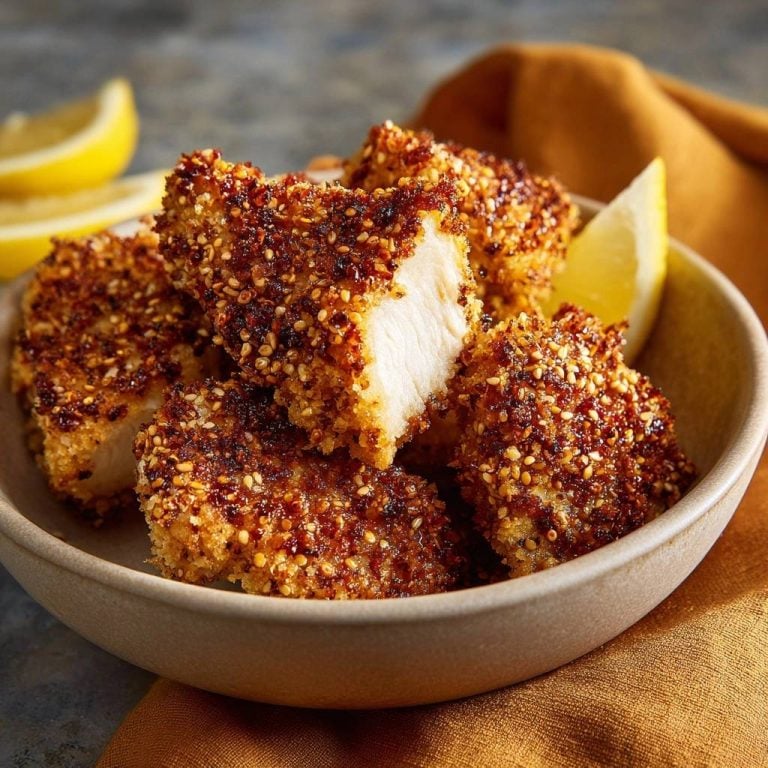 Knuspriges Sesam-Hähnchen: Saftig & einfach!
