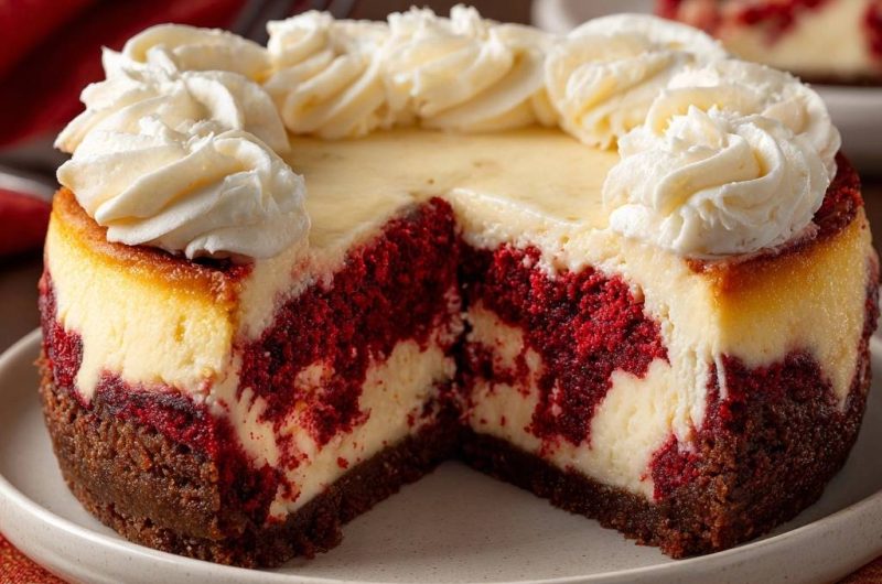 Red Velvet Cheesecake (Nie wieder Risse!)