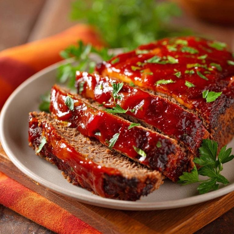 Saftiger glasierten Hackbraten – Nie wieder trocken!