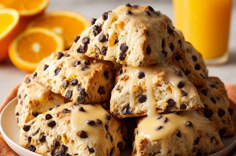 Schoko-Orange-Scones (Nie wieder flache Scones!)