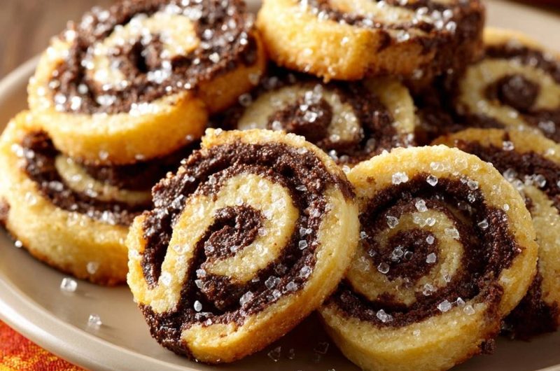 Schoko-Vanille-Spiralenkekse (Nie wieder reißender Teig!)