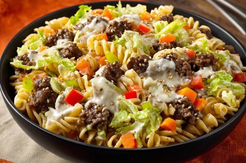 Sesam-Hack-Pasta-Bowl