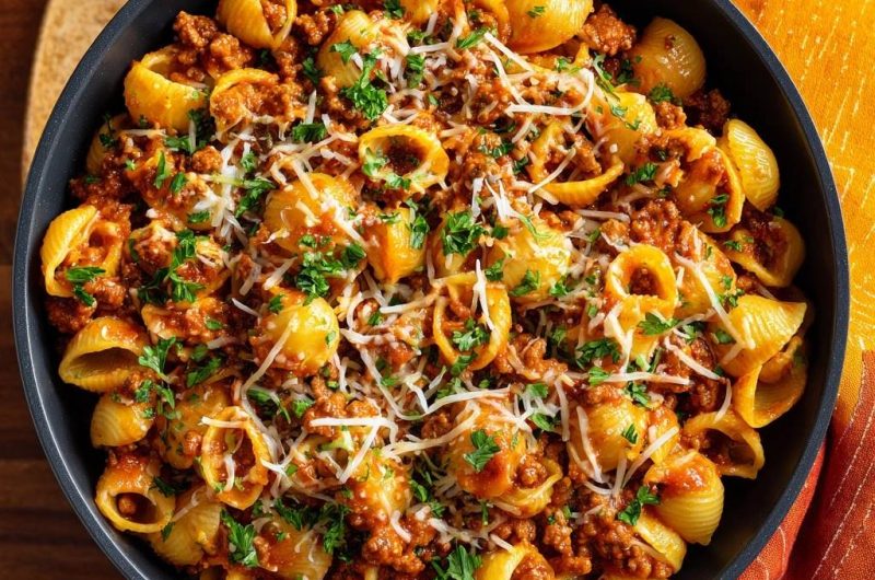 Conchiglie Hack-Ragout