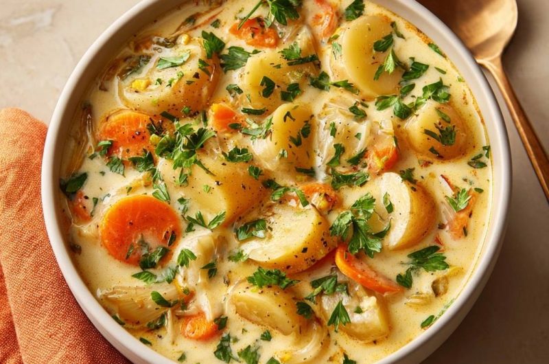 Kartoffel-Mais-Suppe