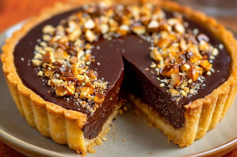 Schokoladen-Nuss-Tarte