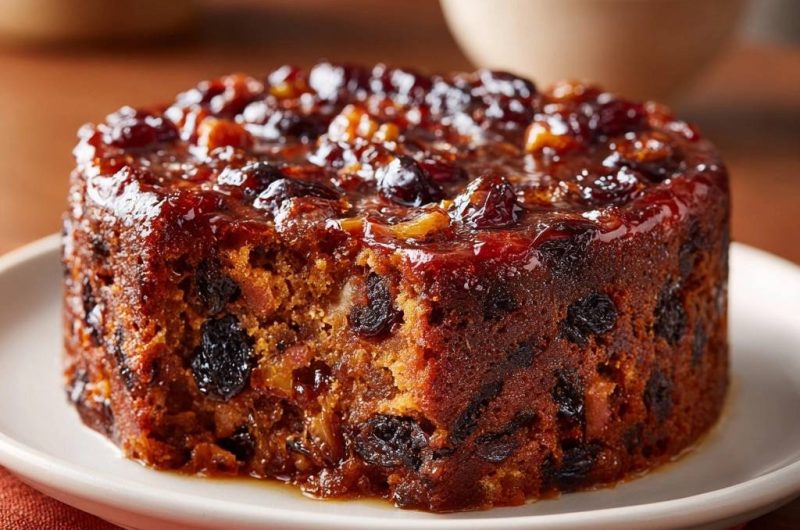 Rosinen-Walnuss-Pudding