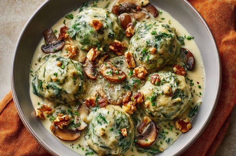 Spinat-Ricotta-Gnudi