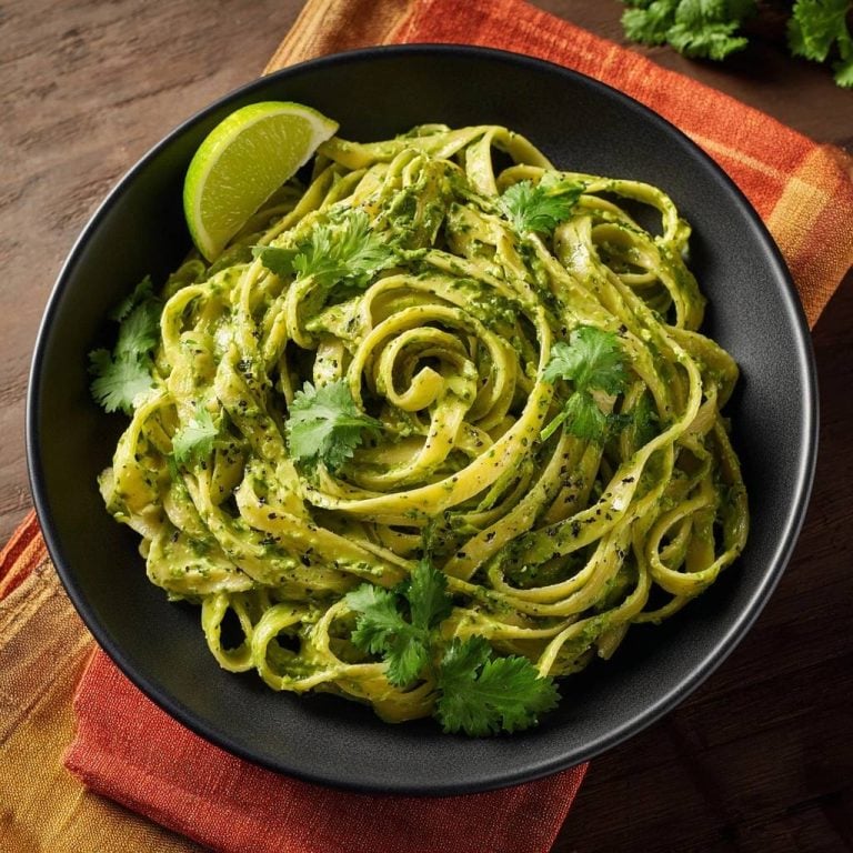Cremige Koriander-Limetten-Pasta Rezept