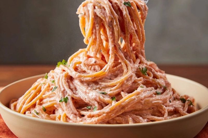 Cremige Tomaten-Spaghetti (Keine wässrige Soße mehr)