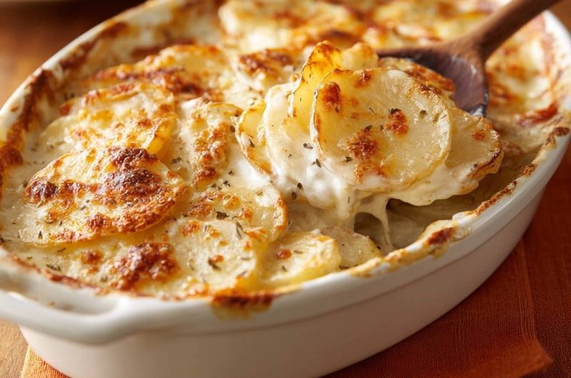 Cremiges Kartoffelgratin (Keine wässrige Soße mehr)