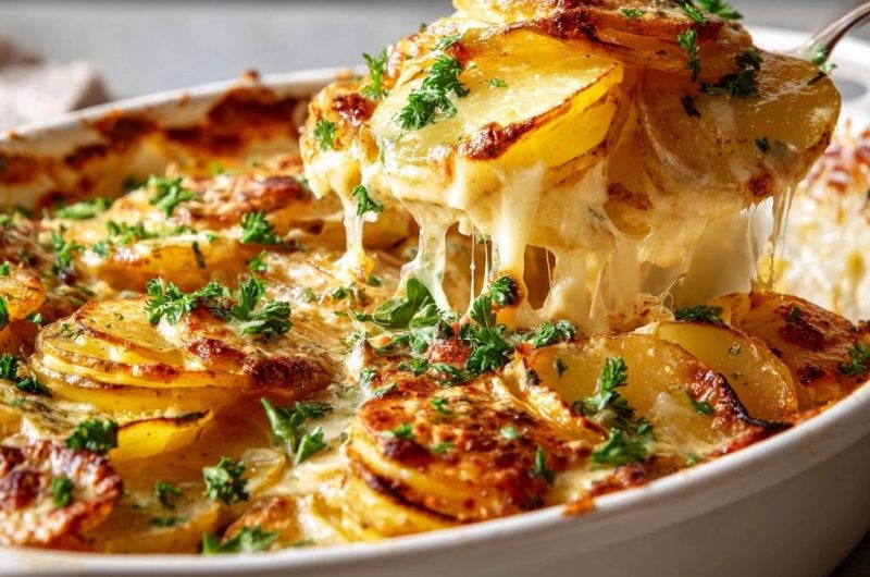 Cremiges Kartoffelgratin
