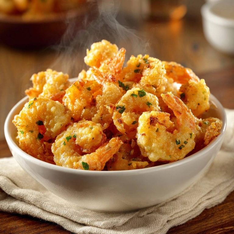 Knusprige Knoblauch-Petersilien-Garnelen Rezept