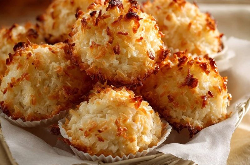 Saftige Kokosmakronen