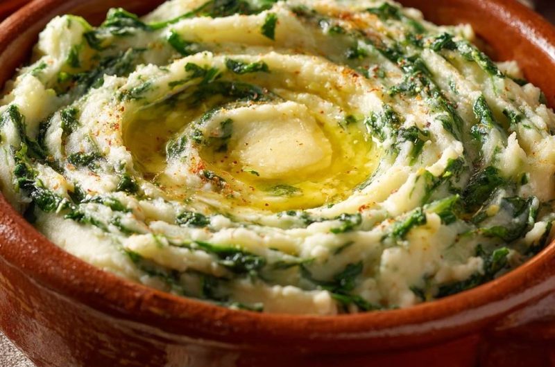 Spinat-Kartoffelpüree