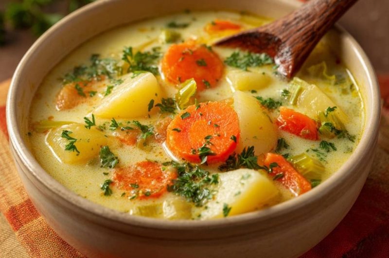 Kartoffel-Lauch-Suppe