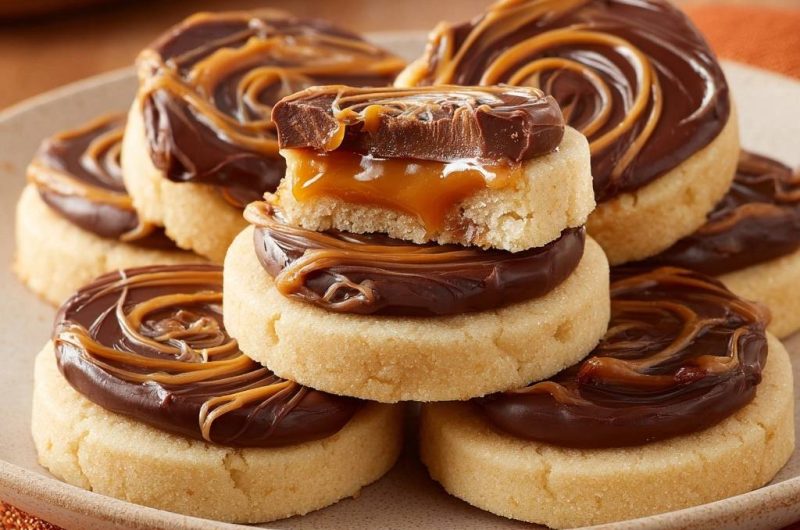 Karamell-Schoko-Shortbread