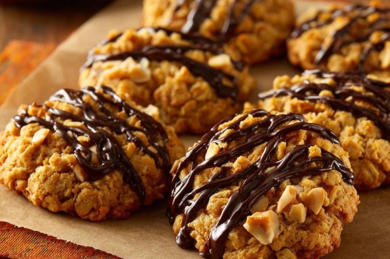 Erdnuss-Hafer-Cookies