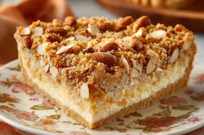Mandel-Streusel-Käsekuchen