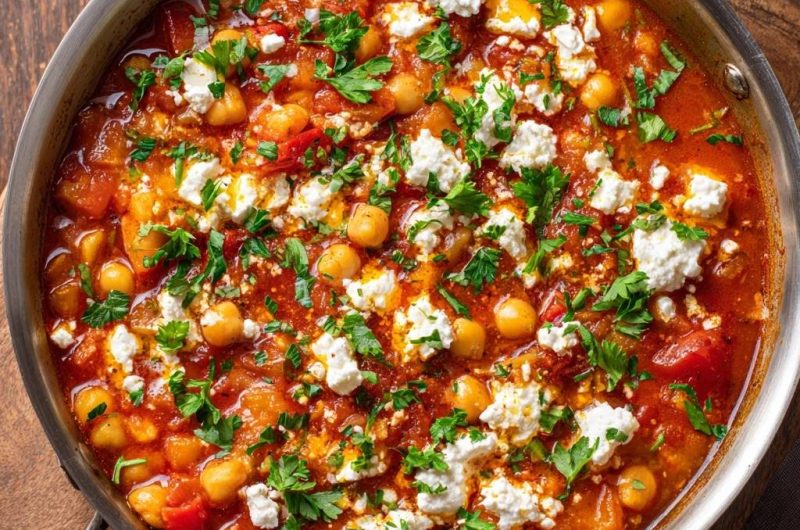 Kichererbsen-Tomaten-Eintopf