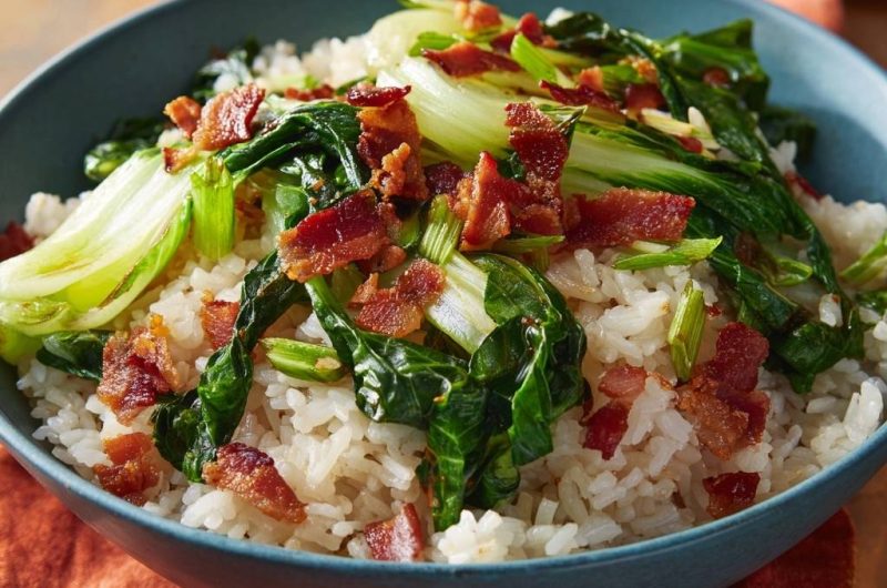 Speck-Pak-Choi-Reis