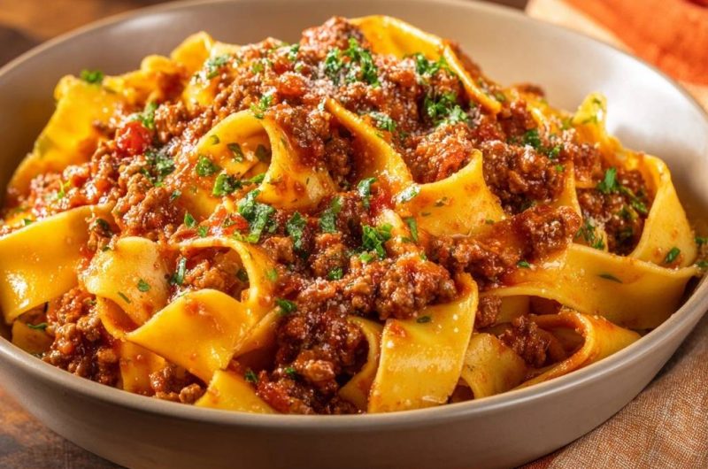 Tagliatelle Bolognese