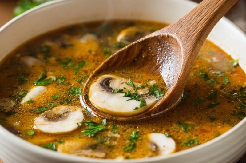 Cremige Champignon-Suppe