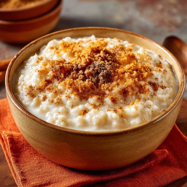 Cremiger Milchreis mit Zimt & Zucker – Rezept