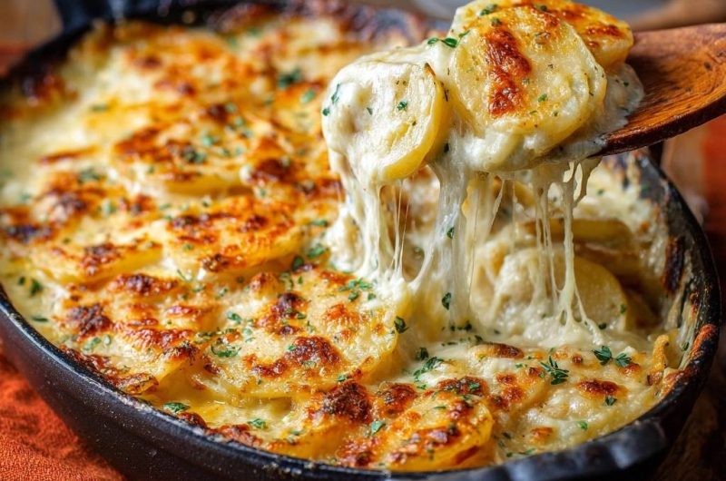 Cremiges Kartoffelgratin