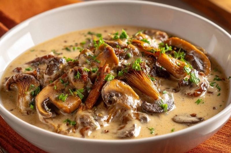 Cremiges Pilzragout (Keine wässrige Soße mehr)