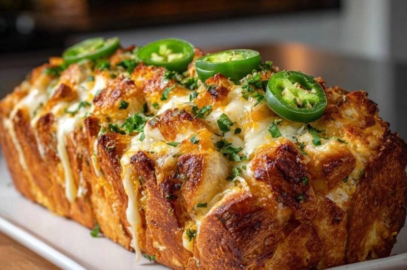 Jalapeño-Käse-Pull-Apart-Brot