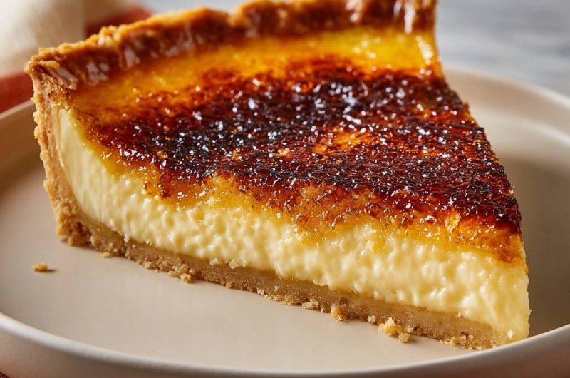 Knusprige Crème Brûlée Tarte
