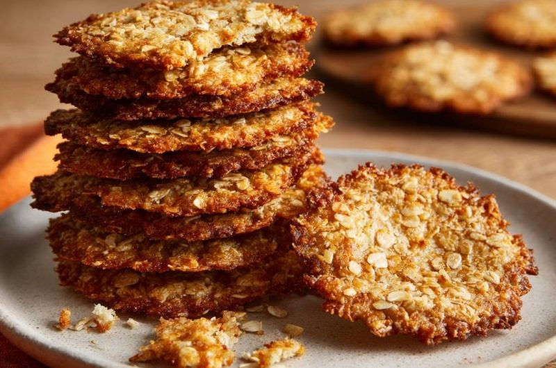 Knusprige Haferkekse