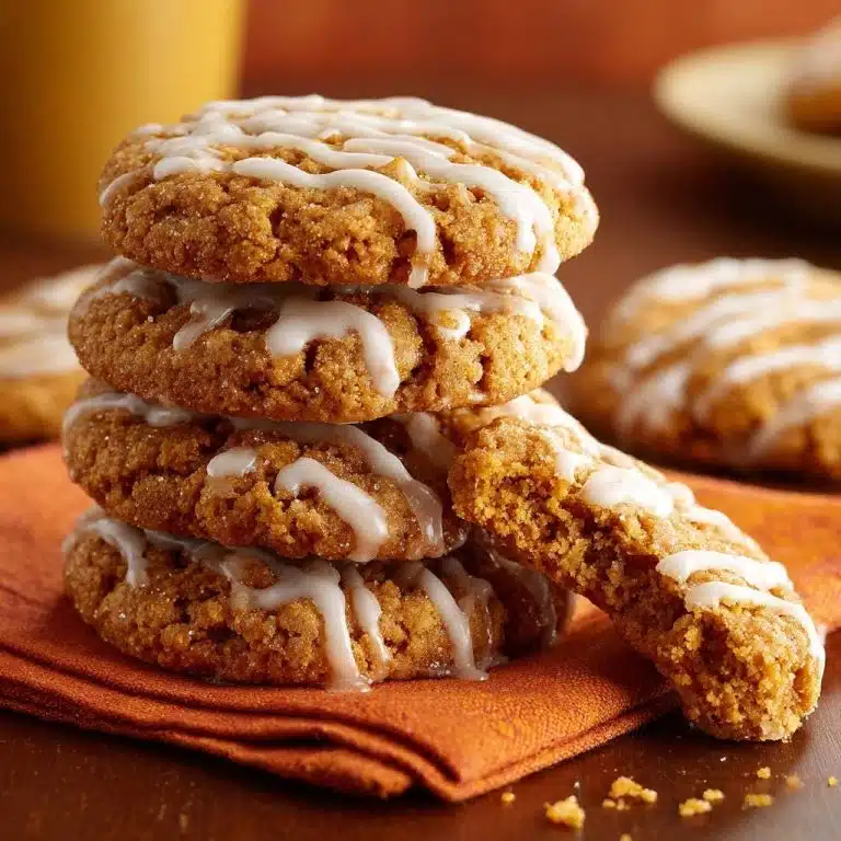 Knusprige Haferkekse mit Zuckerguss (Nie wieder flache Kekse!)