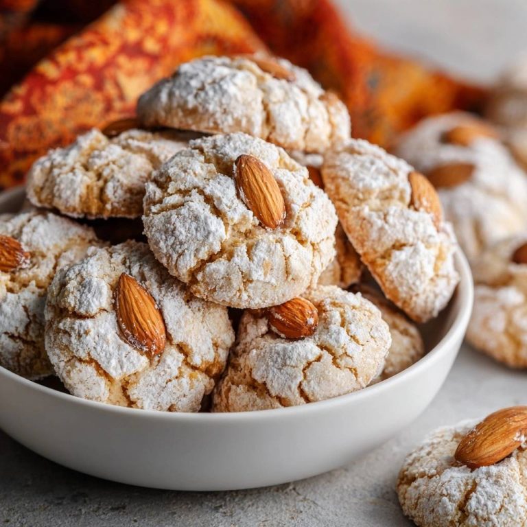 Knusprige Mandelpuderzucker-Kekse (Nie wieder flache Kekse!)
