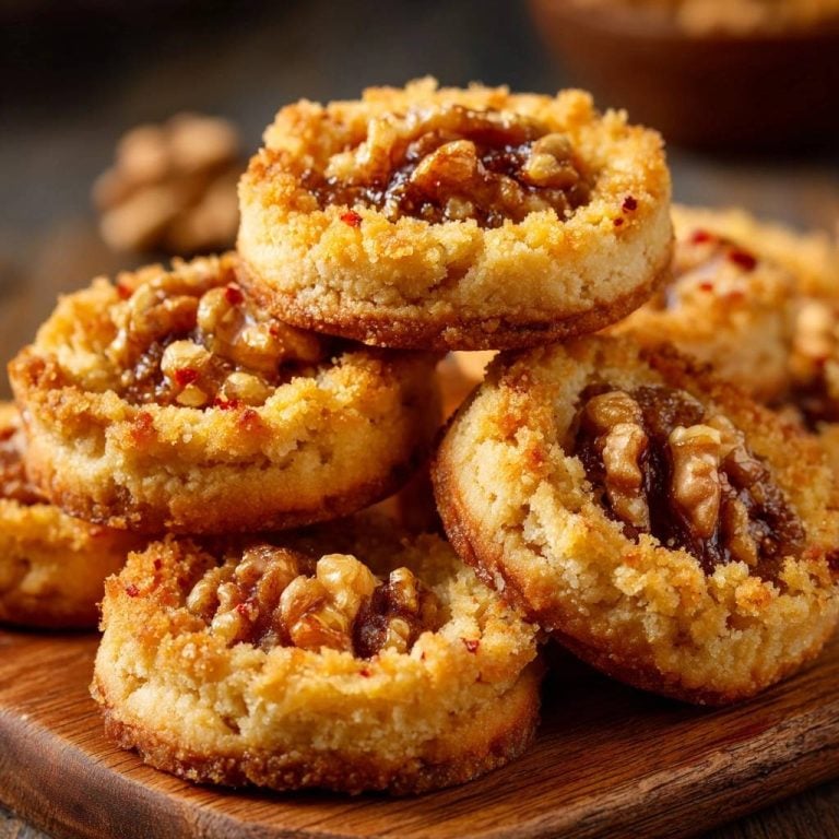 Knusprige Walnuss-Karamell-Törtchen (Nie wieder matschige Kruste!)