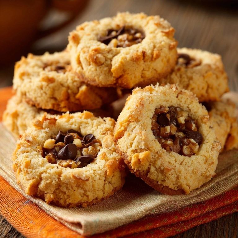 Knusprige Walnuss-Schoko-Muldenkekse – Rezept